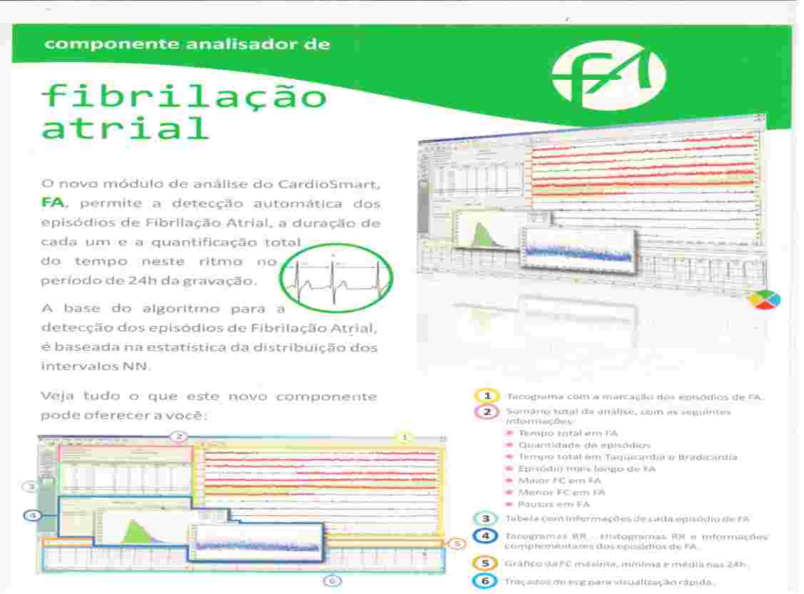 FIBRILACAO ATRIAL - FA P/ CS-530/540/550